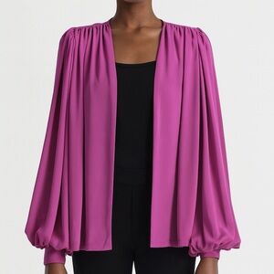 Wayne Clarke Vintage Purple/Pink Blouse Sz 10